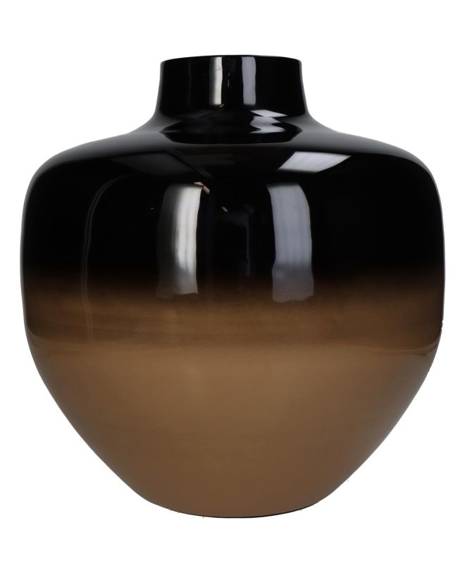 Βάζο Μαύρο Μέταλλο 30x30x31cm
