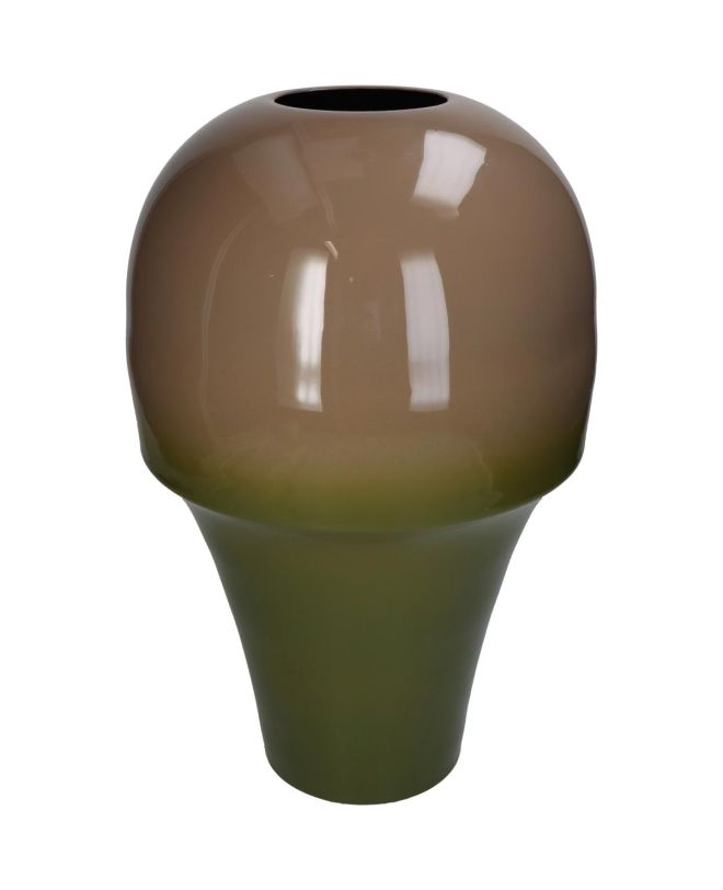 Βάζο Πράσινο Μέταλλο 25x25x40cm