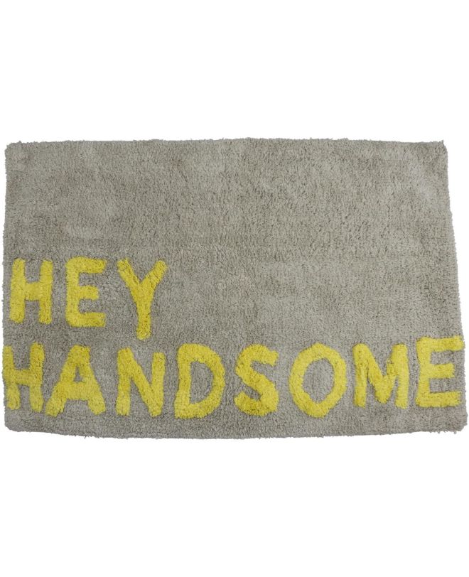 Πατάκι Μπάνιου Handsome Κίτρινο Βαμβακερό 50x80cm