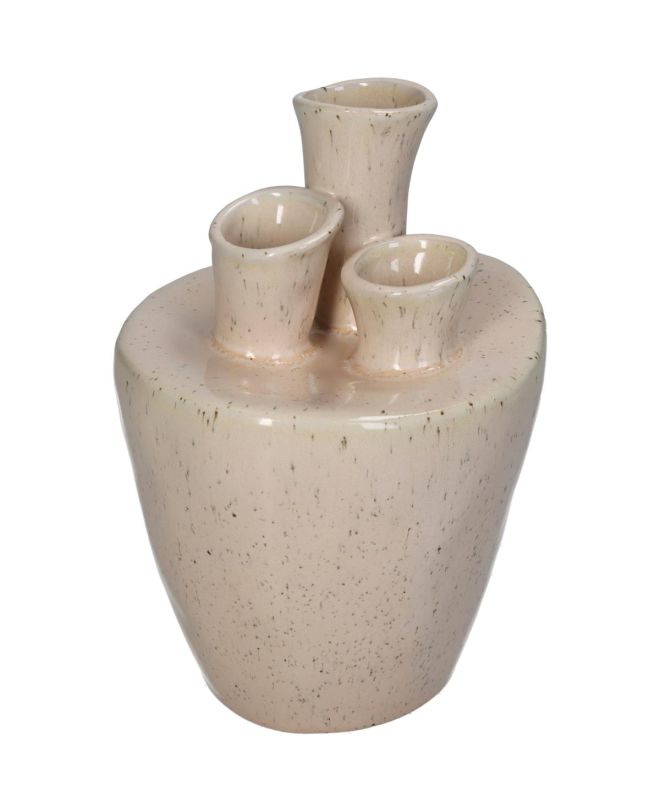 Βάζο ArteLibre Ιβουάρ Πορσελάνη 13.5x13x19cm