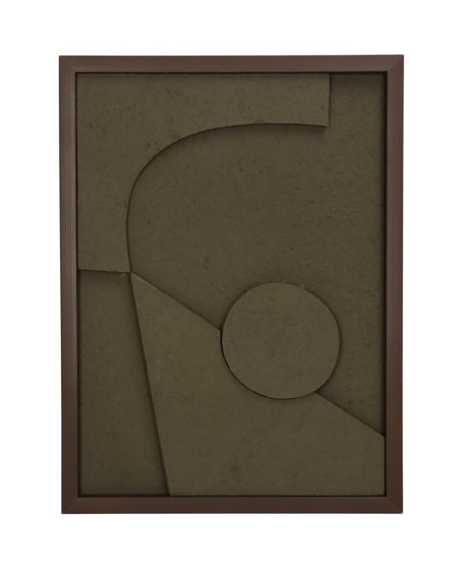 Διακοσμητικό Τοίχου ArteLibre Πράσινο Χαρτί 30x3x40cm