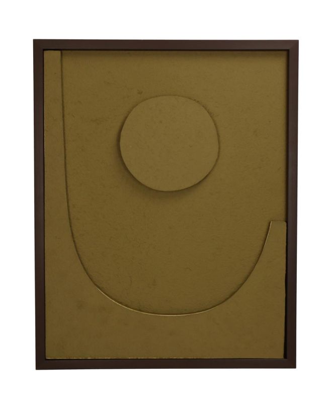 Διακοσμητικό Τοίχου ArteLibre Πράσινο Χαρτί 40x3x50cm