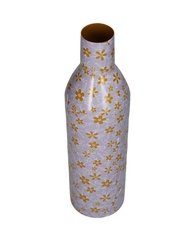 Βάζο ArteLibre Λουλούδια Πολύχρωμο Μέταλλο 9.5x9.5x34.5cm