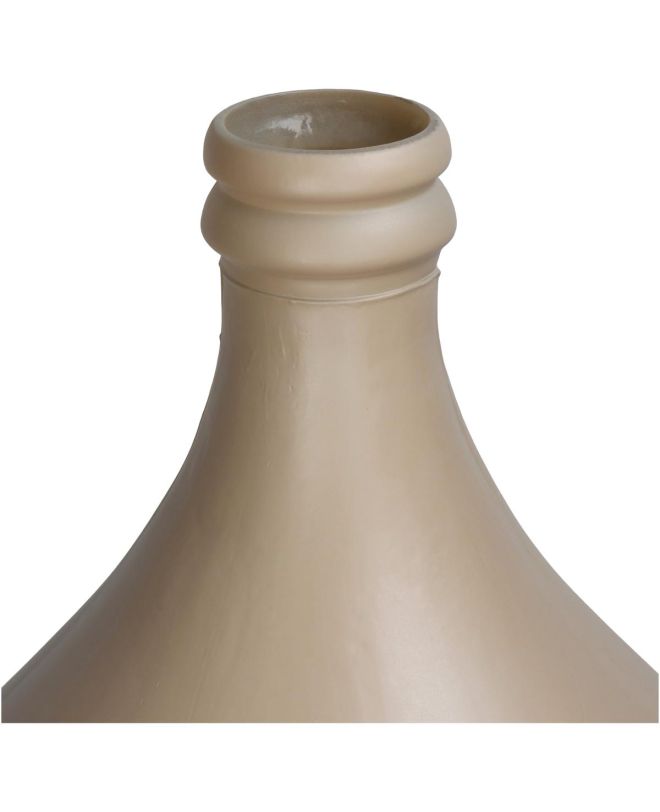 Βάζο Μπεζ Ανακυκλωμένο Γυαλί 36.5x36.5x56cm