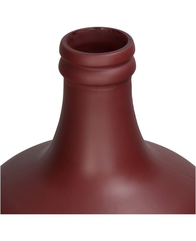 Βάζο Κόκκινο Ανακυκλωμένο Γυαλί 27x27x42cm