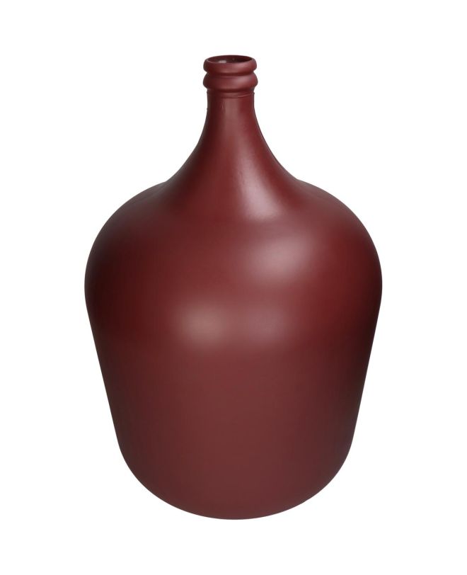 Βάζο Κόκκινο Ανακυκλωμένο Γυαλί 36.5x36.5x56cm