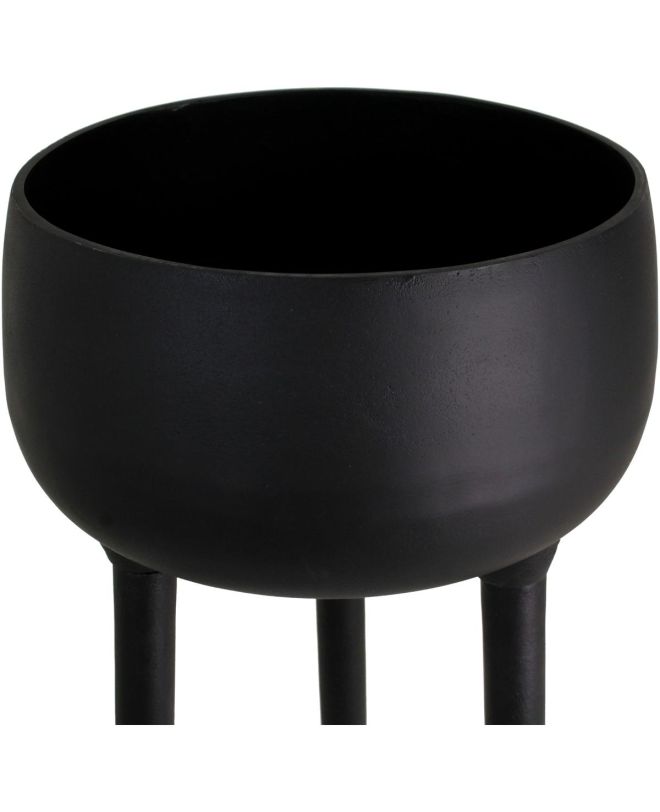 Κασπώ Μαύρο Αλουμίνιο 32x32x108cm