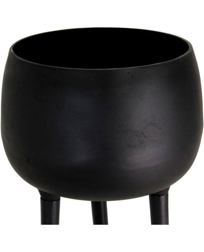 Κασπώ Μαύρο Αλουμίνιο 38x38x132cm