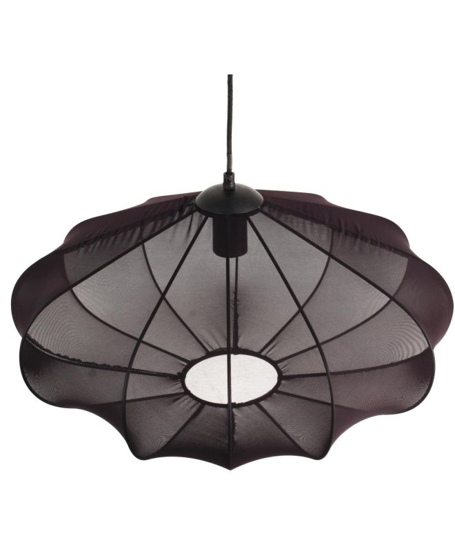 Φωτιστικό Κρεμαστό Μαύρο Μέταλλο 56x56x26cm