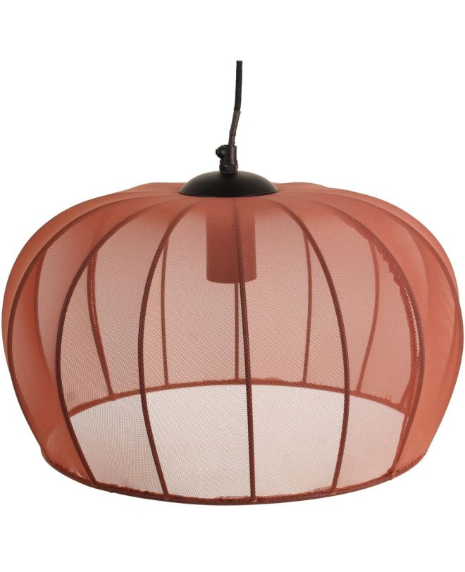 Φωτιστικό Κρεμαστό Φυσικό Μέταλλο 38x38x23cm