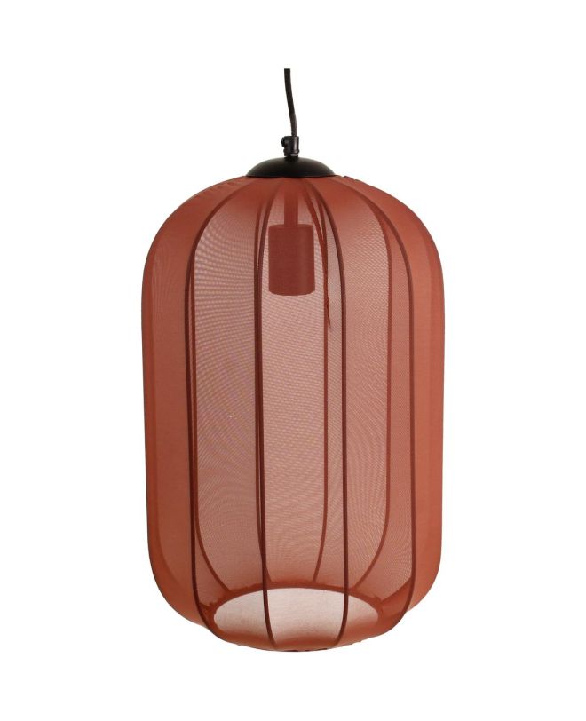 Φωτιστικό Κρεμαστό Φυσικό Μέταλλο 28x28x44cm