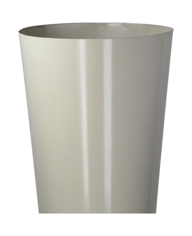 Βάζο Ιβουάρ Μέταλλο 30x30x76cm