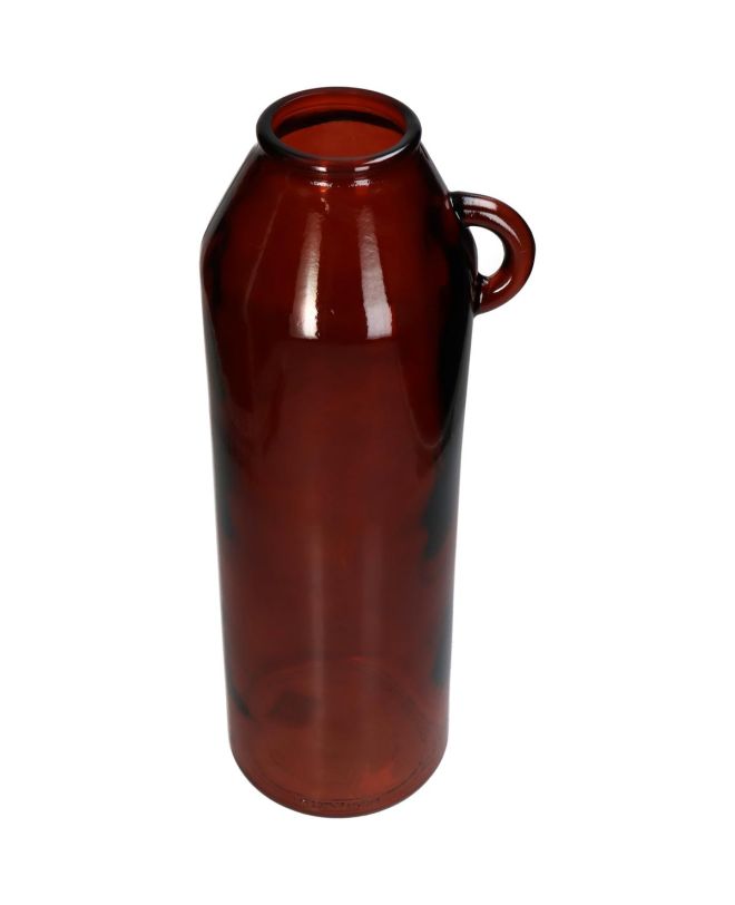 Βάζο Φυσικό Ανακυκλωμένο Γυαλί 17x17x45cm