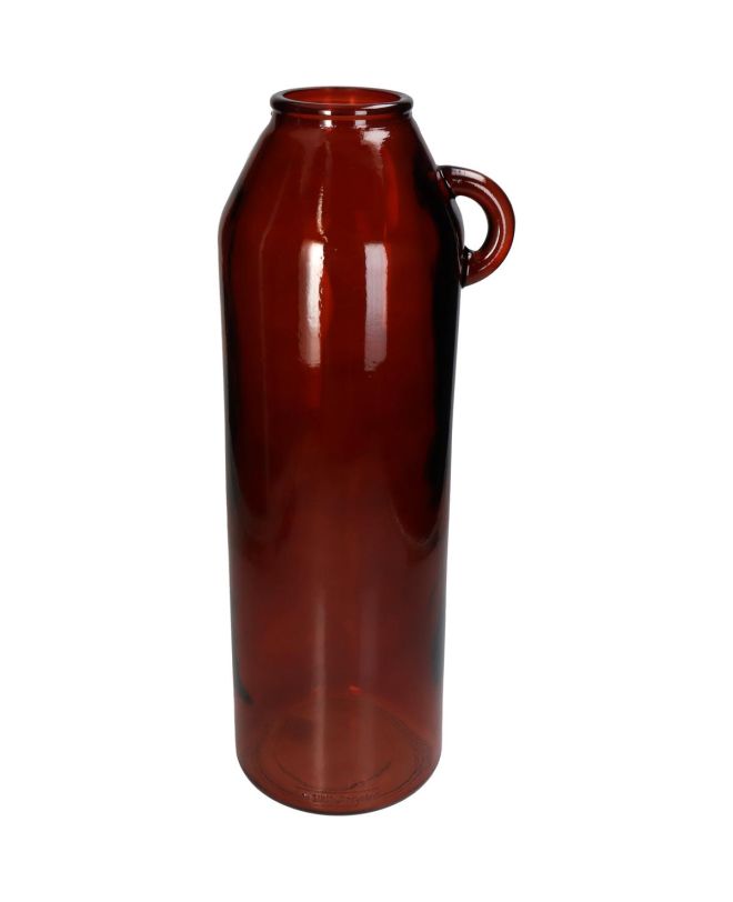 Βάζο Φυσικό Ανακυκλωμένο Γυαλί 17x17x45cm