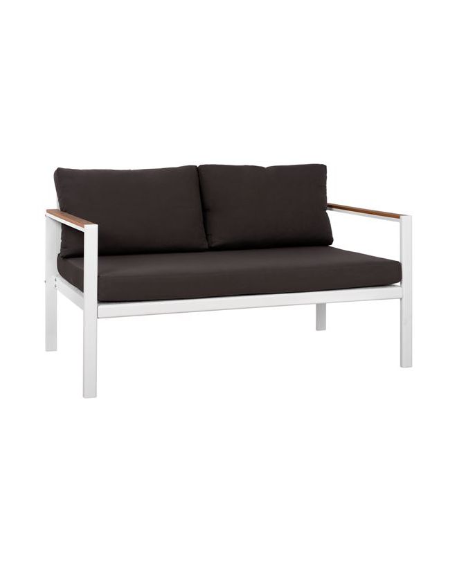 ΚΑΝΑΠΕΣ ΔΙΘΕΣΙΟΣ ΑΛΟΥΜΙΝΙΟΥ ΛΕΥΚΟΣ ΜΕ POLYWOOD HM5523.01 144X70X85Υεκ.