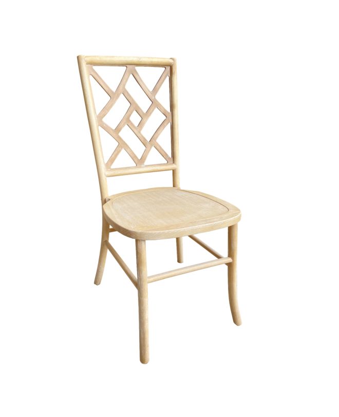 ΚΑΡΕΚΛΑ ΑΠΟ ΤΟΟΝ ΞΥΛΟ WHITE WASH 41x46x95Υεκ.HM9410.05