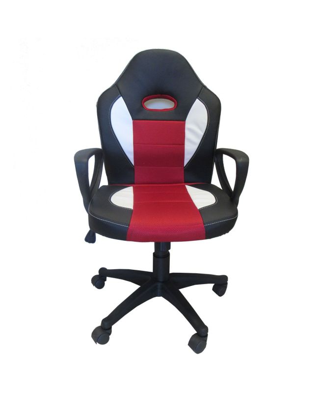 Καρέκλα Γραφείου Gaming ΔΩPOΘEA Μαύρο/Κόκκινο 58x60x90-100cm