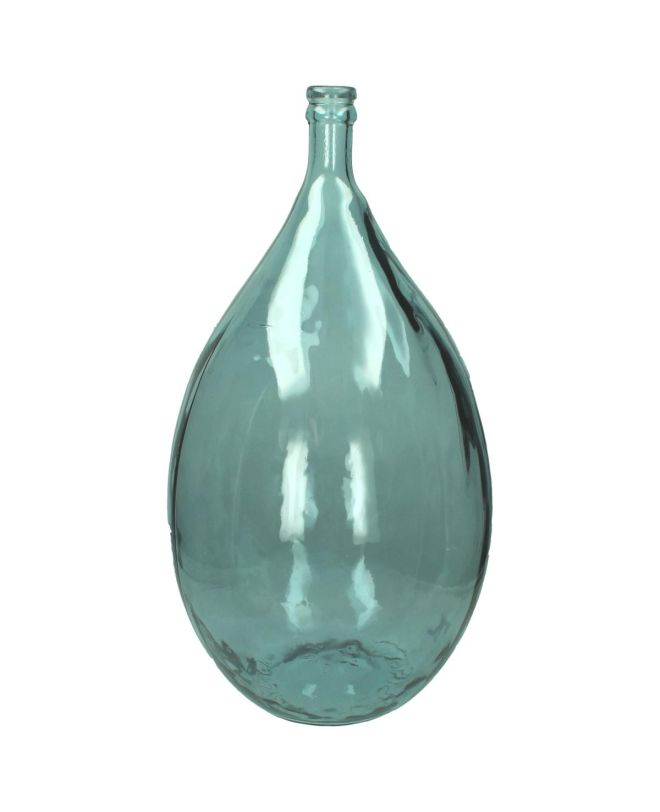 Βάζο Μπλε Ανακυκλωμένο Γυαλί 40x40x56cm