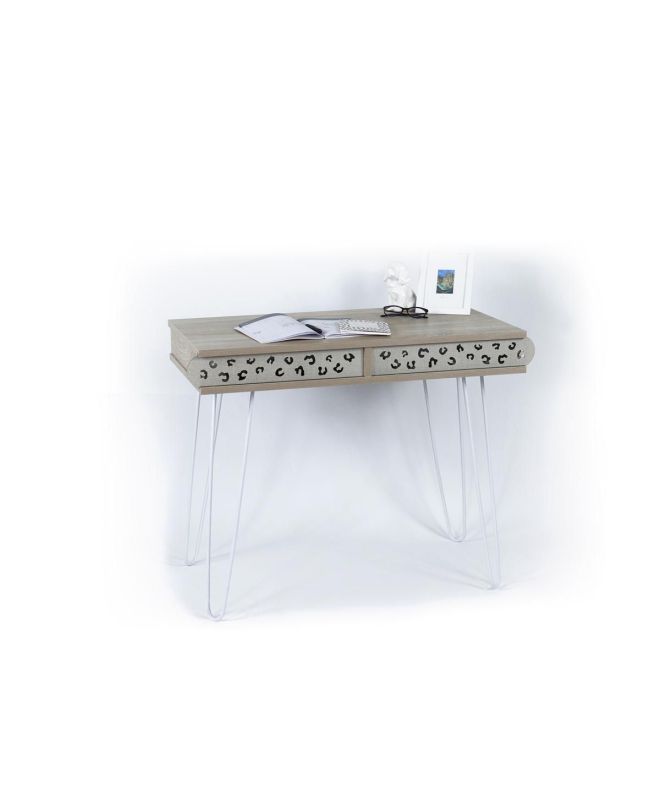 Γραφείο ILLIA No 3 Δρυς/Λευκό 96x51x75cm