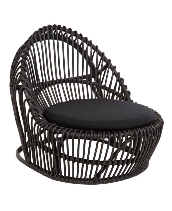 ΠΟΛΥΘΡΟΝΑ ENTROPY HM9840.03 ΦΥΣΙΚΟ RATTAN ΜΕ ΜΑΞΙΛΑΡΙ-ΜΑΥΡΟ 80x97x85Υεκ.