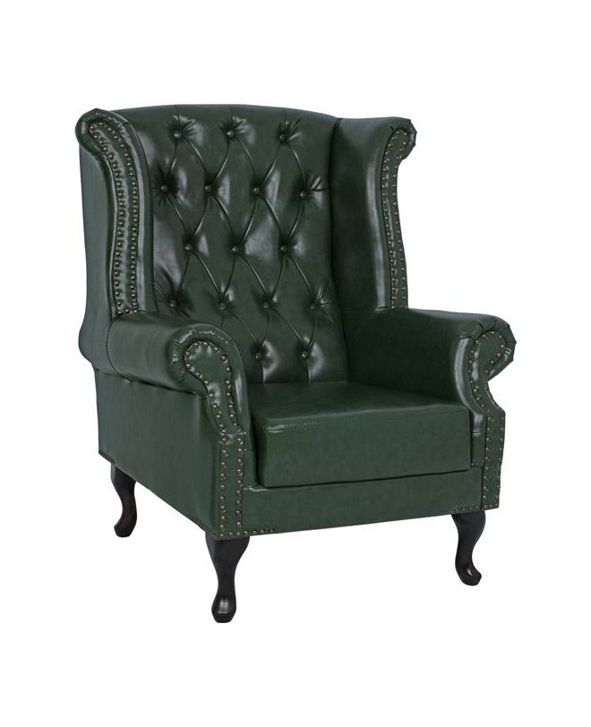 ΠΟΛΥΘΡΟΝΑ-ΜΠΕΡΖΕΡΑ T.CHESTERFIELD POLINA HM0053.08 PU ΚΥΠΑΡΙΣΣΙ 83x79x104 εκ