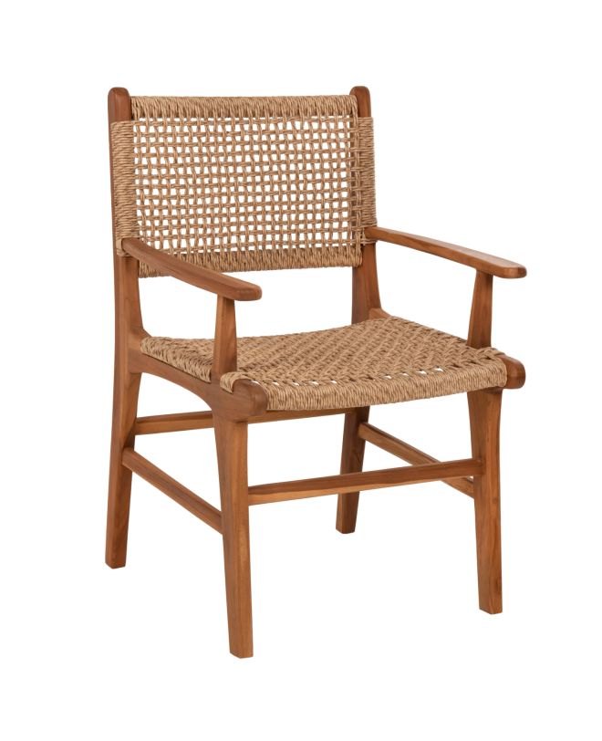 ΠΟΛΥΘΡΟΝΑ ΤΡΑΠΕΖΑΡΙΑΣ HM9786 ΞΥΛΟ ΤΕΑΚ ΜΕ ΣΧΟΙΝΙ ΣΕ ΦΥΣΙΚΗ ΑΠΟΧΡΩΣΗ 57x57x86Υ εκ.