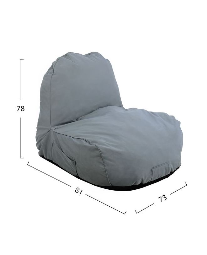 ΠΟΥΦ CLOUD ΑΔΙΑΒΡΟΧΗ ΠΟΛΥΘΡΟΝΑ HM5112.10 ΓΚΡΙ 6188 81x78x73 εκ.