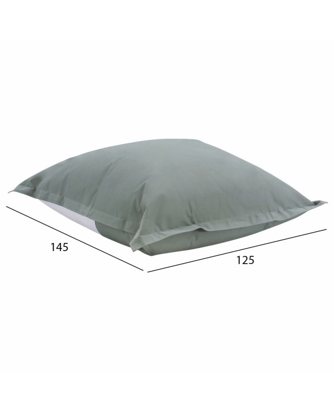 ΠΟΥΦ BLOOM ΜΑΞΙΛΑΡΑ ΘΑΛΑΣΣΗΣ HM5113.20 ΓΚΡΙ 125x145 εκ.