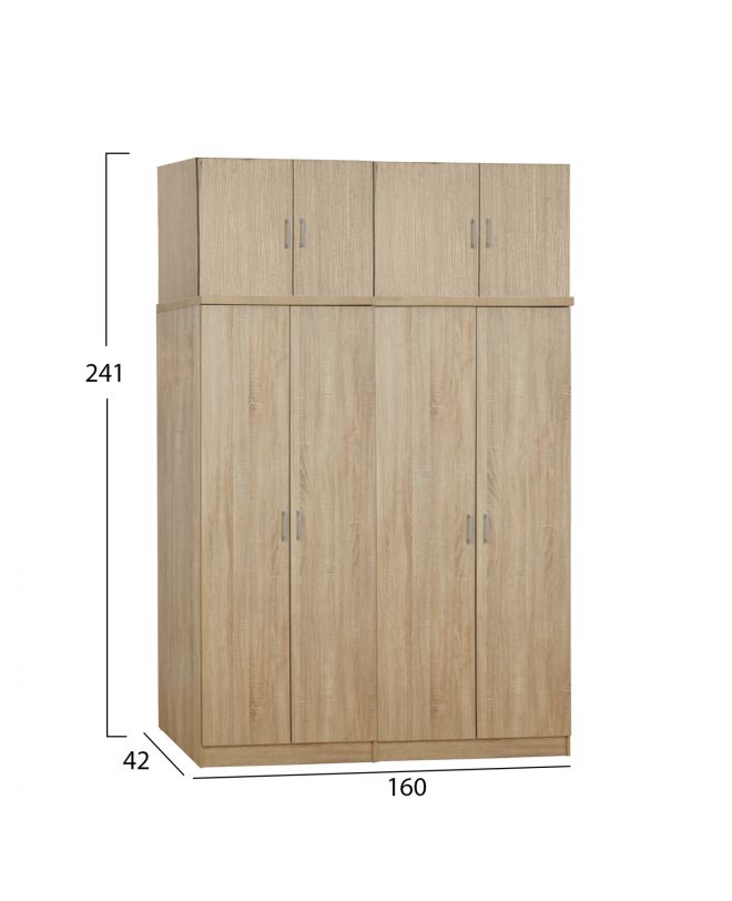 ΣΕΤ 4 ΤΜΧ ΝΤΟΥΠΑΛΑ 4ΦΥΛΛΗ ΜΕ ΠΑΤΑΡΙ SONAMA 160X42X241 HM11353.02