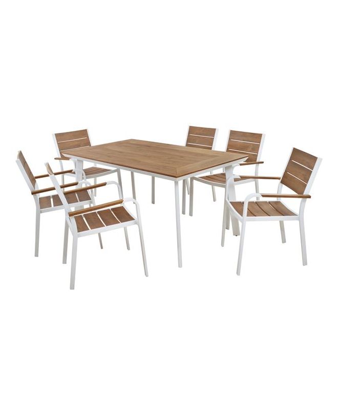 ΣΕΤ ΤΡΑΠΕΖΑΡΙΑΣ 7ΤΜΧ ΣΕ ΛΕΥΚΟ ΧΡΩΜΑ HM5240.01