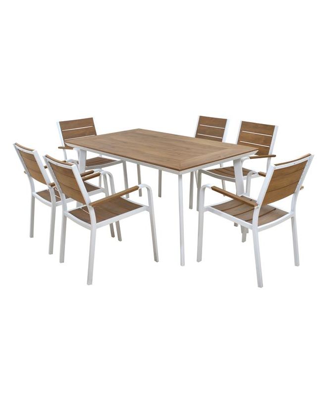 ΣΕΤ ΤΡΑΠΕΖΑΡΙΑΣ 7ΤΜΧ ΣΕ ΛΕΥΚΟ ΧΡΩΜΑ HM5240.01