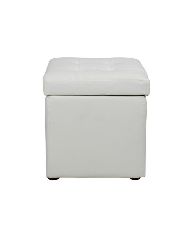 ΣΚΑΜΠΩ ΜΕ ΑΠΟΘΗΚΕΥΤΙΚΟ ΧΩΡΟ PU ΛΕΥΚΟ CUBE HM224.02 36,5x36,5x36Υεκ.