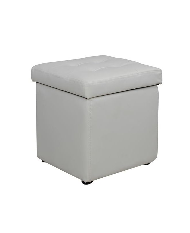 ΣΚΑΜΠΩ ΜΕ ΑΠΟΘΗΚΕΥΤΙΚΟ ΧΩΡΟ PU ΛΕΥΚΟ CUBE HM224.02 36,5x36,5x36Υεκ.