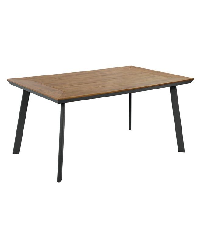 ΤΡΑΠΕΖΙ ΑΛΟΥΜΙΝΙΟΥ ΜΕ POLYWOOD HM5132.12 ΓΚΡΙ 160x92x72