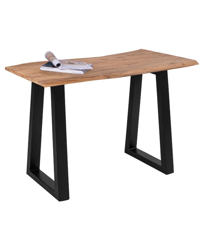 ΤΡΑΠΕΖΙ ΚΟΝΣΟΛΑ SOFIA SLIM HM8744.11 ΜΑΣΙΦ ΞΥΛΟ ΑΚΑΚΙΑΣ ΦΥΣΙΚΟ 120x53x96Υ εκ.