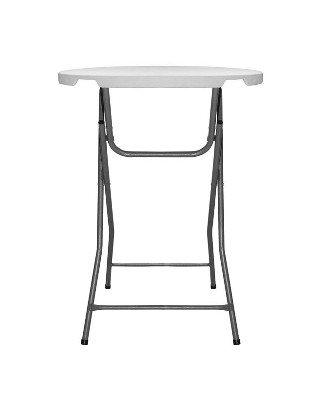 ΤΡΑΠΕΖΙ ΜΠΑΡ CATERING-ΣΥΝΕΔΡΙΟΥ HM5066 Φ81Χ110 εκ.ΠΤΥΣΣΟΜΕΝΟ
