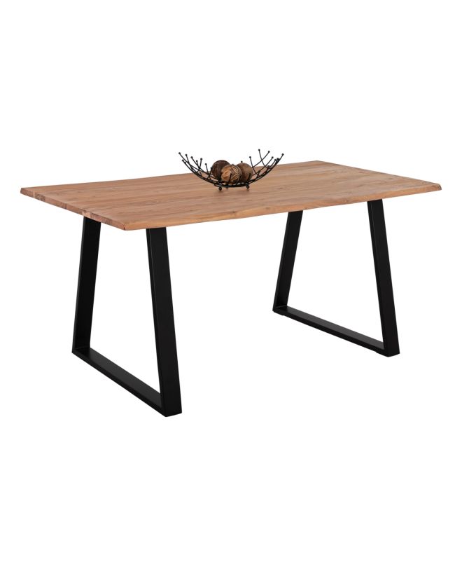 ΤΡΑΠΕΖΙ ΤΡΑΠΕΖΑΡΙΑΣ SOFIA SLIM HM8500.11 ΜΑΣΙΦ ΞΥΛΟ ΑΚΑΚΙΑΣ 160x90x76Υ εκ.