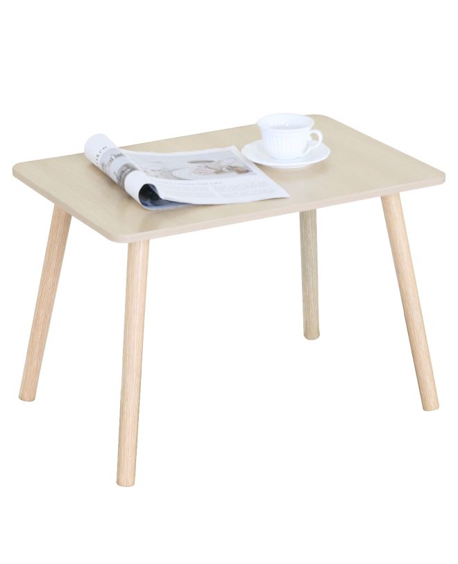 Βοηθητικό Τραπεζάκι ArteLibre SORINA Δρυς MDF/Ξύλο 60x40x41.5cm