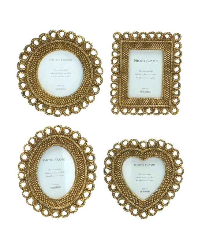 Κορνίζα ArteLibre Χρυσό Polyresin 6x9cm Σε 4 Σχέδια