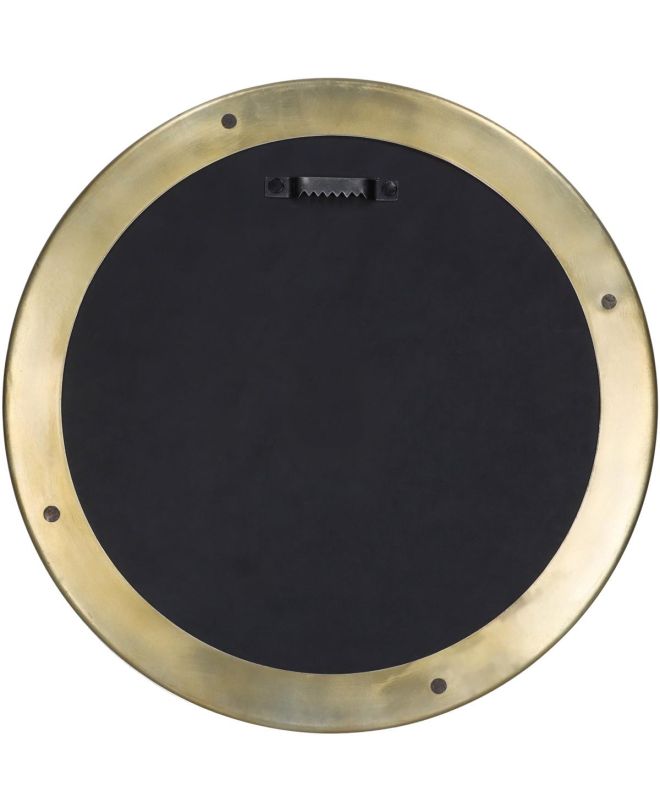 Καθρέπτης Χρυσό Μέταλλο 30x2.5x30cm