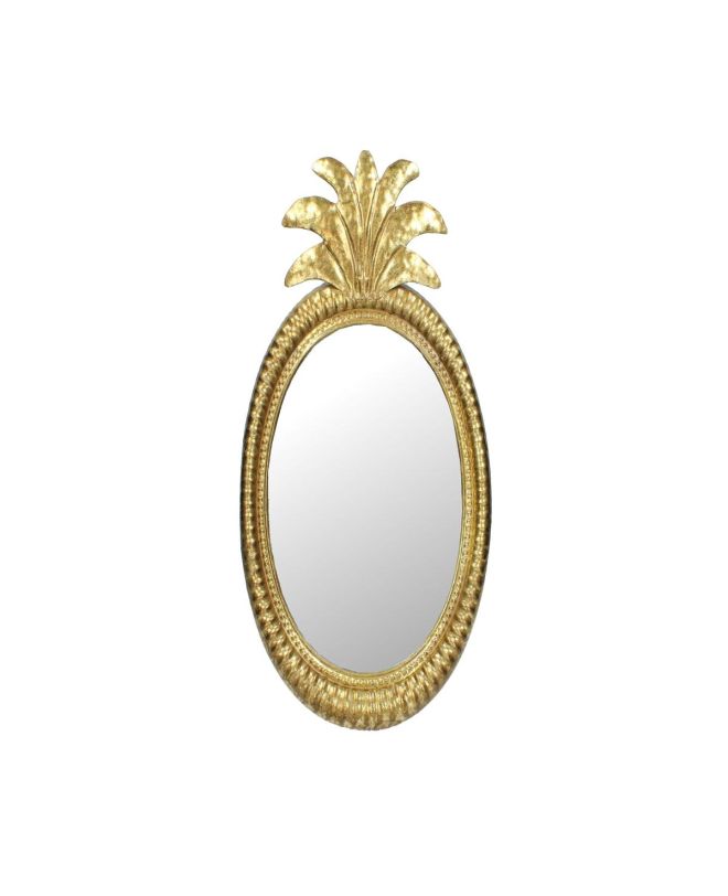 Καθρέπτης Χρυσό Μέταλλο 49x3.5x27cm