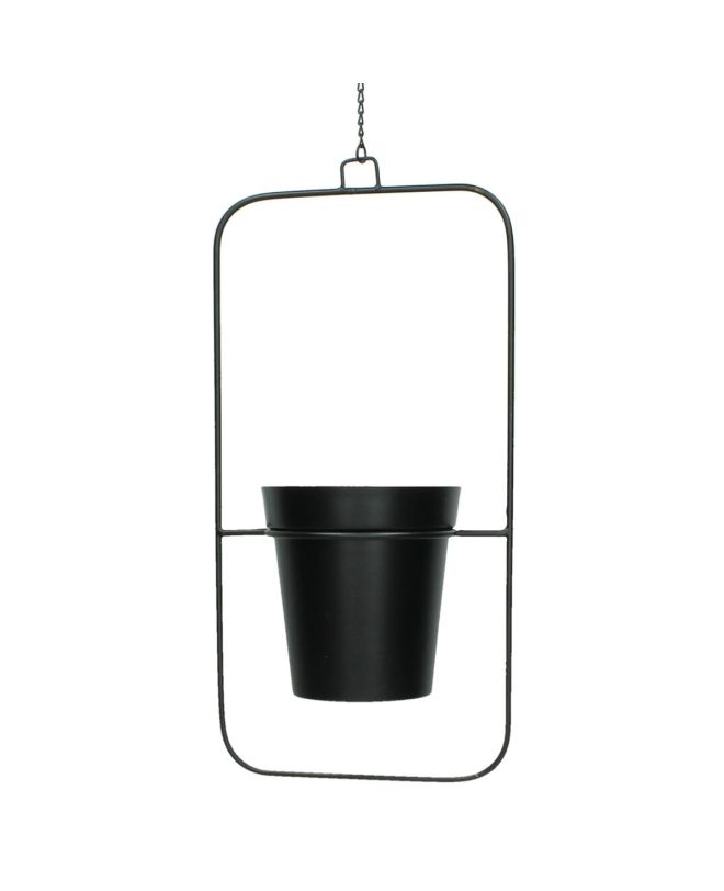 Κασπώ Μαύρο Μέταλλο 21x14x42cm