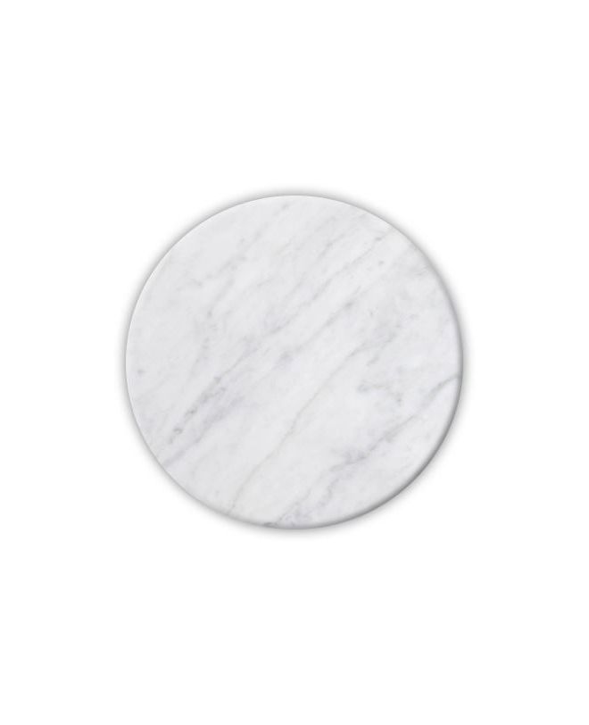 Επιφάνεια Τραπεζιού Μάρμαρο, Άσπρο  Φ60cm