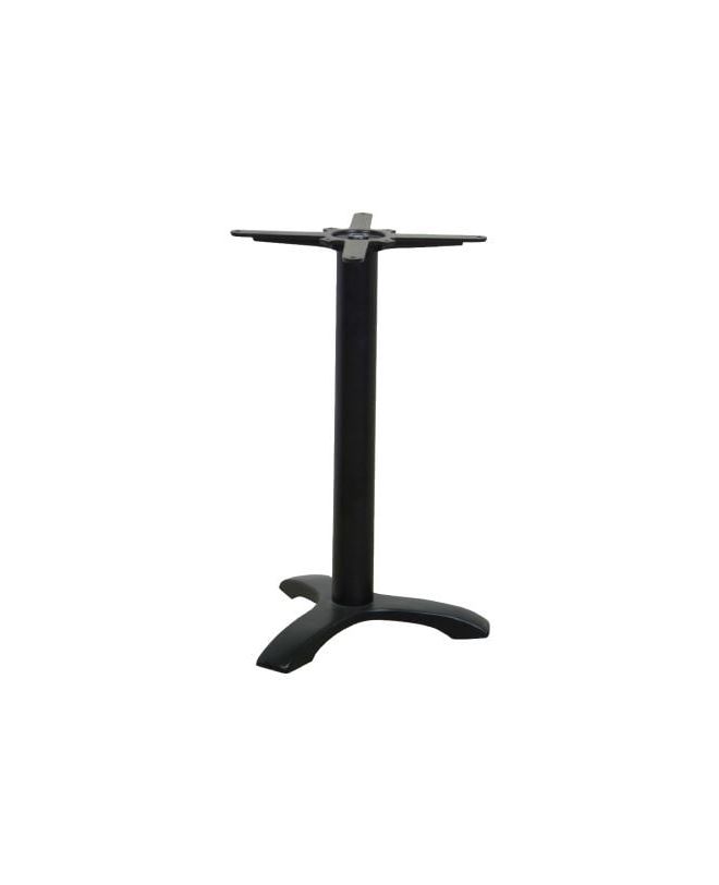 KINO Βάση Τραπεζιού 3-Νυχη, Μαντέμι Μαύρο (8,10 Kg)  43x43cm H.72cm