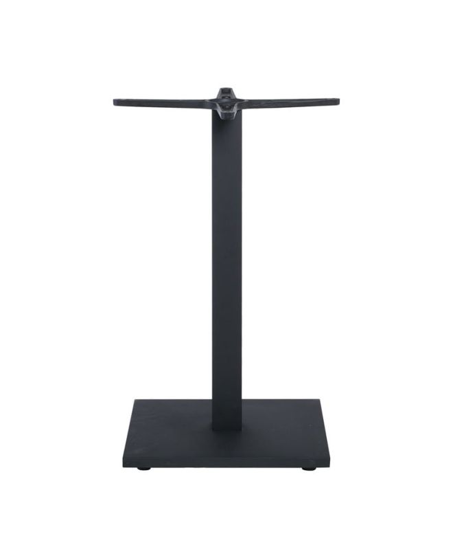 PRATO-W Βάση Τραπεζιού με ρεγουλατόρο Μέταλλο Βαφή Μαύρο (10,00kg)  40x40cm H.72cm