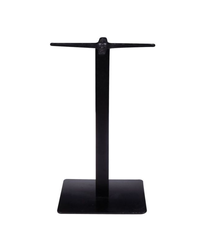 PRATO Βάση Τραπεζιού Μέταλλο Βαφή Μαύρο (11,85kg)  40x40cm H.72cm