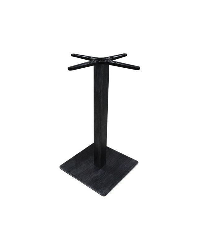 PRATO Βάση Τραπεζιού 40x40cm H.72cm Μέταλλο Βαφή Antique Grey / 11,85kg  40x40x72cm