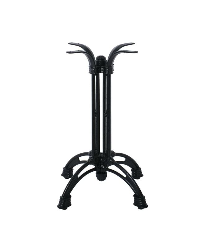 ΤΕΤΡΑΝΥΧΟ Βάση Τραπέζι Μαντέμι Μαύρο Βαρέως Τύπου / 20 Kg  59x59x72cm