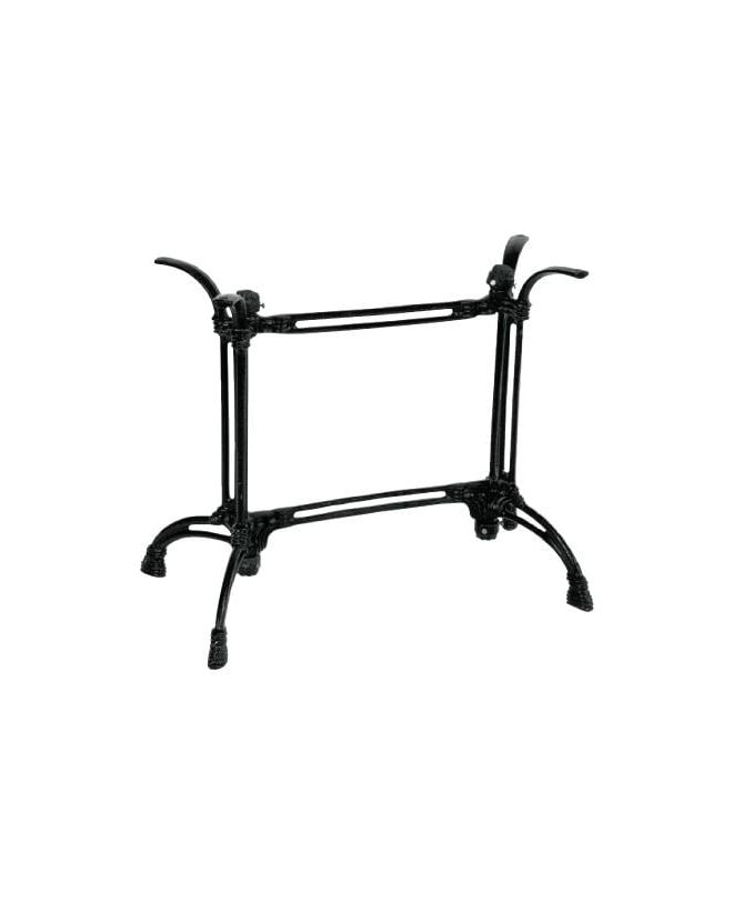 ΑΙΘΡΙΟ Πόδι Τραπεζιού Μαντέμι Μαύρο / 18,50 Kg  80x49x71cm