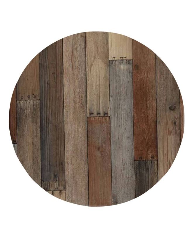 Contract Sliq Smooth Supreme Επιφάνεια Τραπεζιού τ.Werzalit Απόχρωση Apple Crates  Φ60cm/16mm